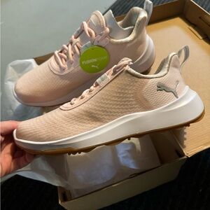 Puma Fusion Foam, Women’s Golf Shoe Size 7.5 (Frosty Pink Gum)